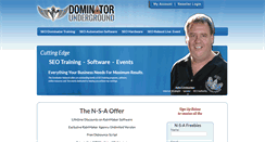 Desktop Screenshot of dominatorunderground.com
